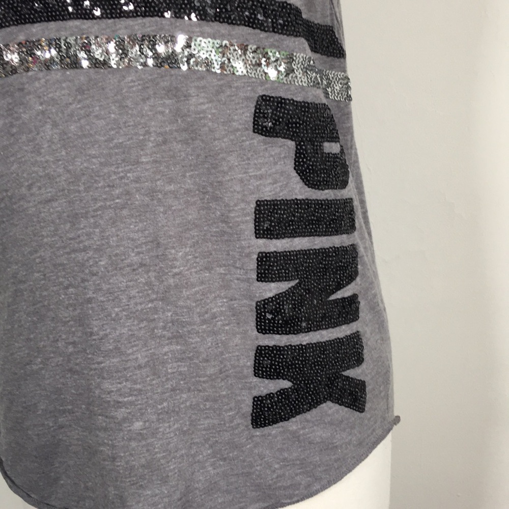 Pink XS sequin tank - Picture 3 of 6